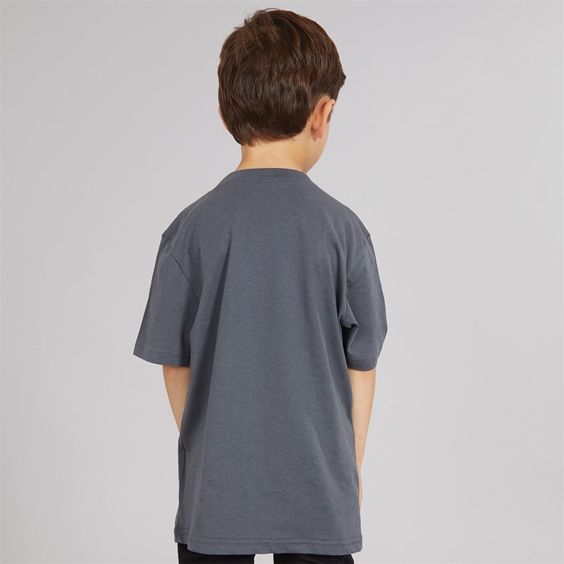 DC Comics Boys Justice League T-Shirt Dark Grey