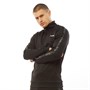 OKAMI Sport Mens Cooldown 1/4 Zip Taped Track Top Black
