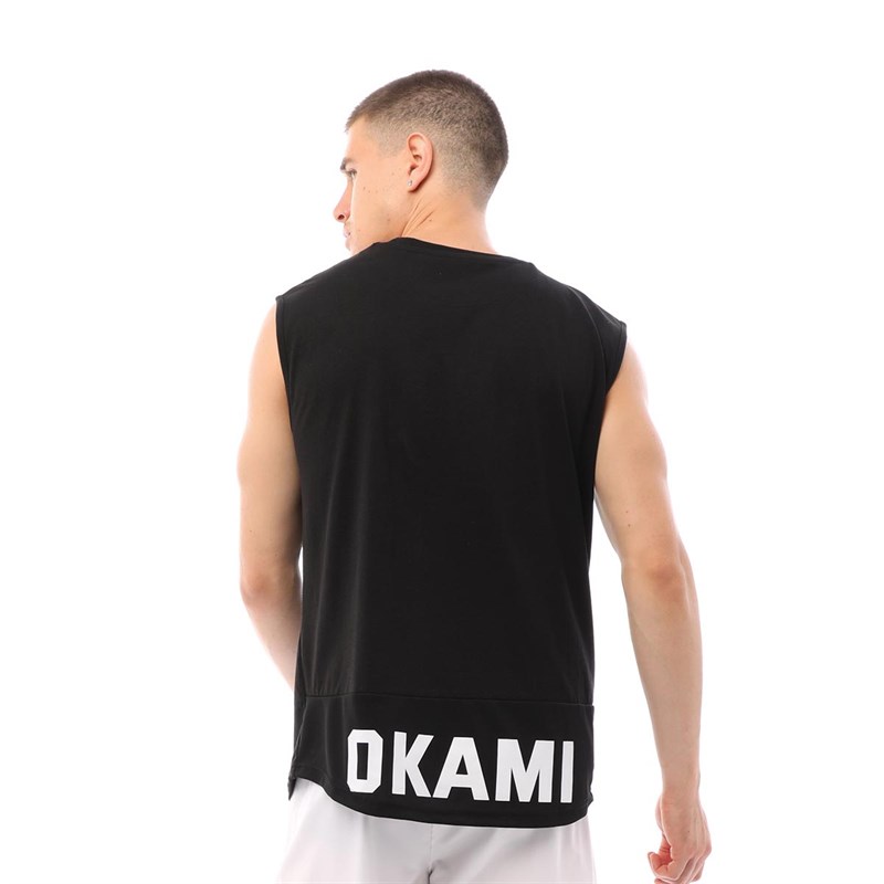 OKAMI Sport Mens Warrior Tank Black