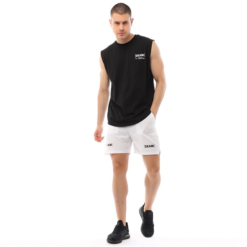 OKAMI Sport Mens Warrior Tank Black