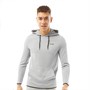 OKAMI Sport Mens Century Poly Training Hoodie Light Grey