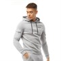 OKAMI Sport Mens Drill Cargo Hoodie Light Grey