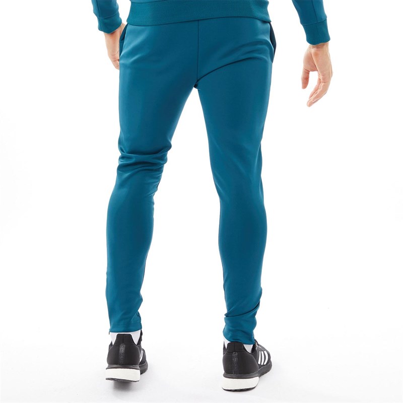 OKAMI Sport Mens Cooldown Taped Training Pants Dark Teal