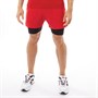 OKAMI Sport Mens Summit 7 Inch 2 In 1 Training Shorts Red