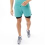 OKAMI Sport Mens Summit 7 Inch 2 In 1 Training Shorts Teal