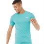 OKAMI Sport Mens Legacy Short Sleeve Poly Training Top Teal