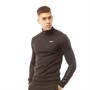OKAMI Sport Mens Cooldown 1/4 Zip Taped Training Top Black