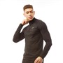 OKAMI Sport Mens Furnace 1/4 Zip Training Top Black