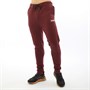 OKAMI Sport Mens Court Essential Fleece Joggers Burgundy