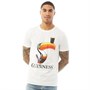 LogoMania Herren Guinness Toucan T-Shirts Weiß