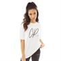 COMMON PLACE Womens Logo T-Shirt White