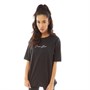 COMMON PLACE Dame Signature T-Shirt Sort