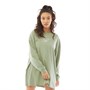 COMMON PLACE Robe Femme Kaki Clair