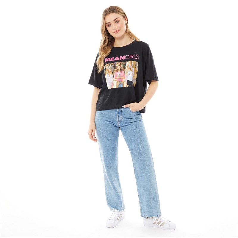 Mean Girls Hauts Décontractés Group Boxy Femme Noir