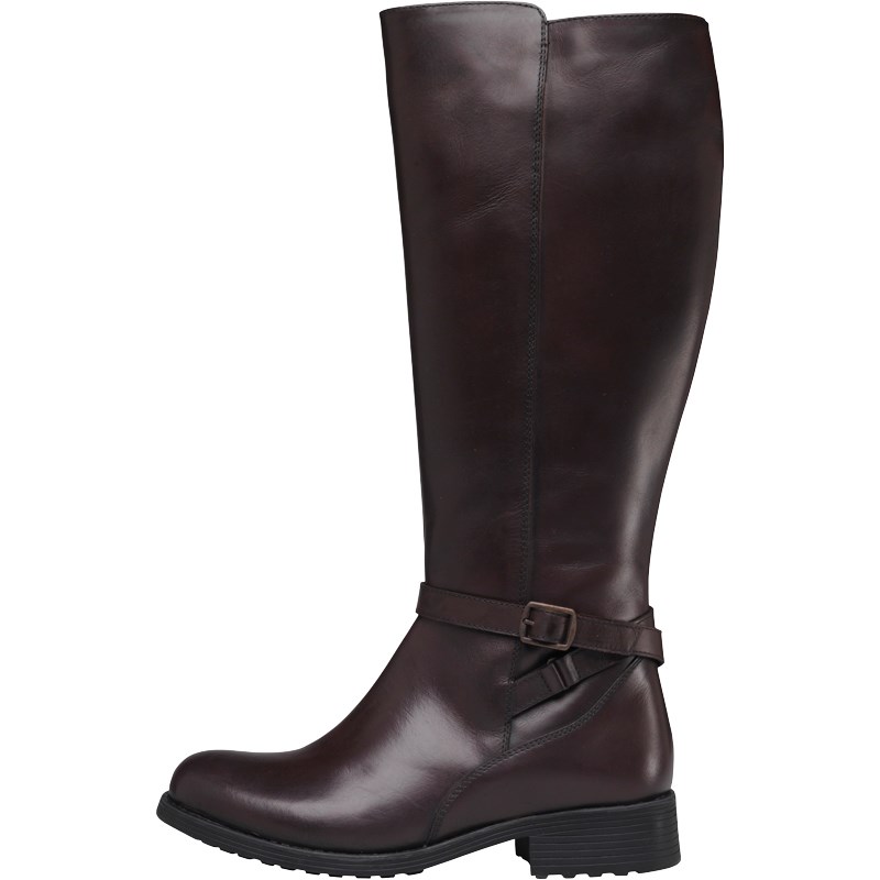 Buy Onfire Womens Leather Riding Boots Brown