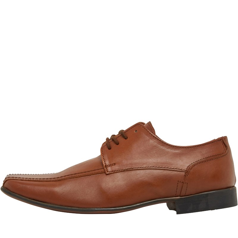 men's ace jacquard stripe leather lace up sneakers
