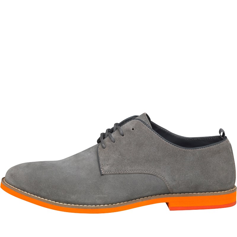 Buy Onfire Mens Suede Derby Shoes Grey