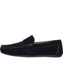 Onfire Heren Suede Loafer Schoenen Marineblauw