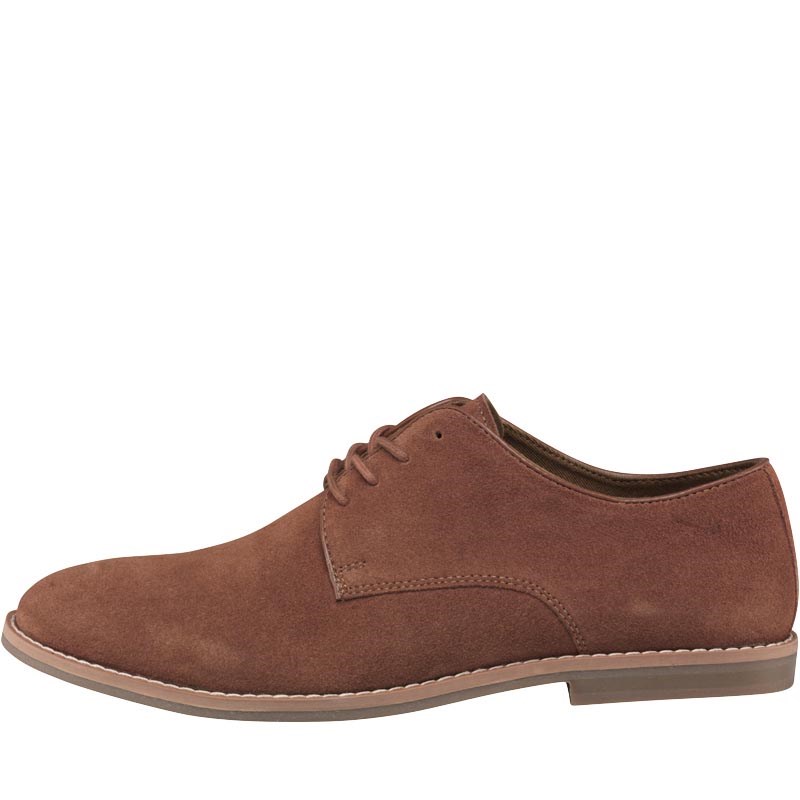 Buy Onfire Mens Suede Derby Shoes Tan