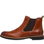 Onfire Mens Leather Chelsea Boots Tan