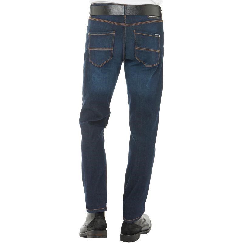 Buy Onfire Mens Dark Wash Slim Fit Stretch Jeans With Belt Dark Wash