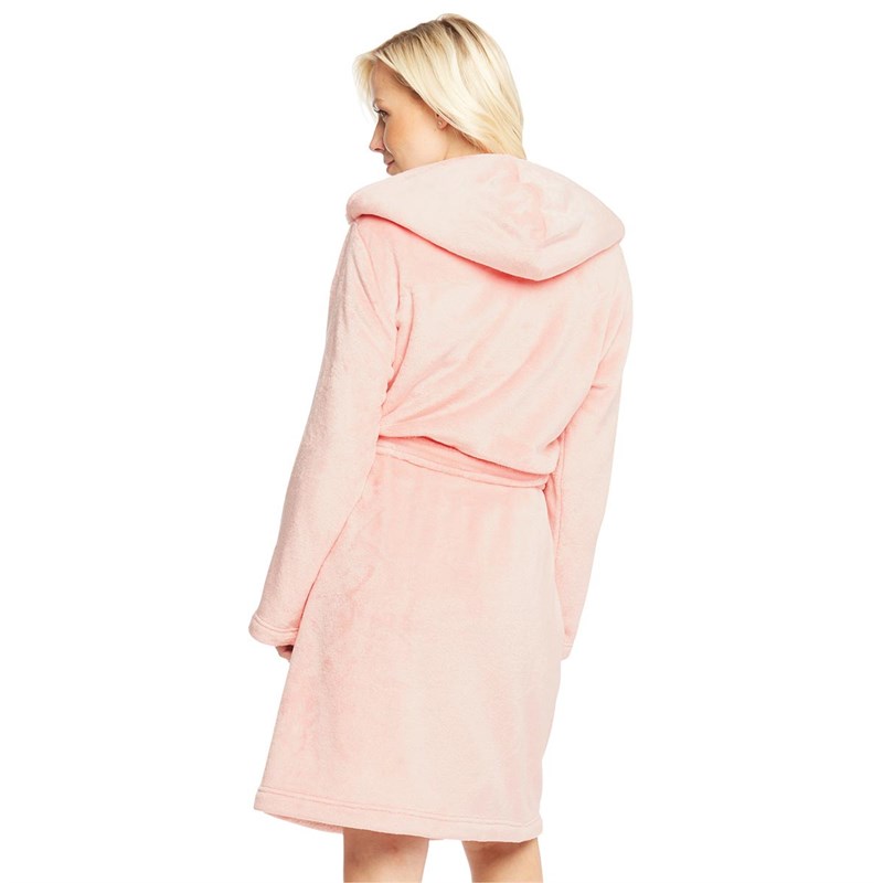 bademantel damen rosa