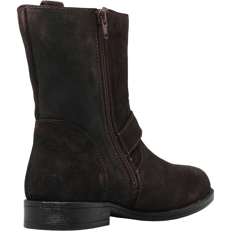 Buy Onfire Womens Oily Suede Buckle Boots Brown