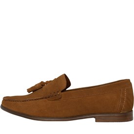 Onfire Heren Suede Tassel Loafers Tan onfire kopen in de aanbieding