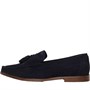 Onfire Mens Suede Tassel Loafer Shoes Navy