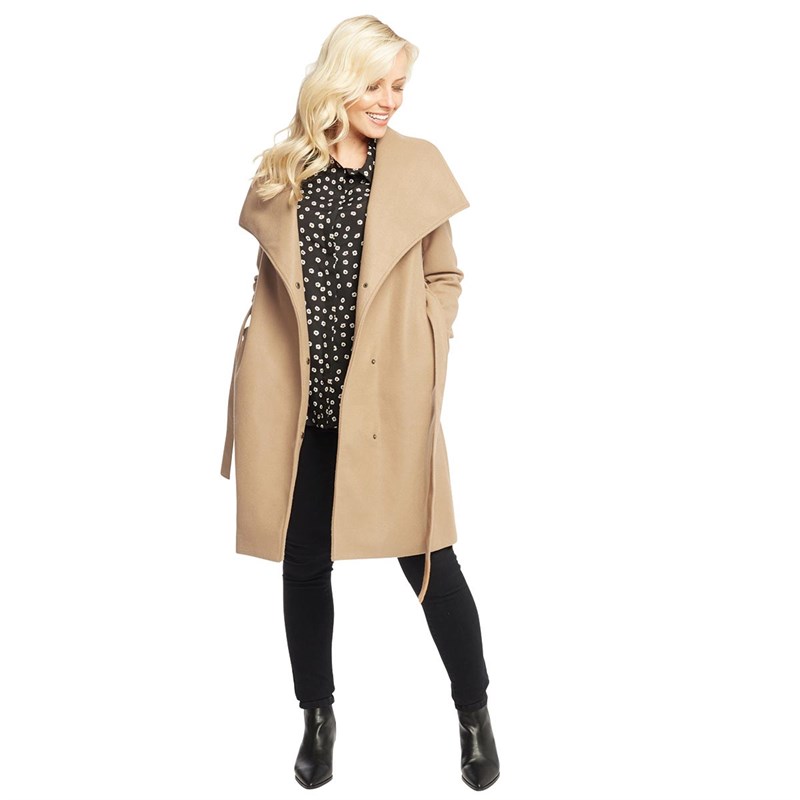 long camel coat womens