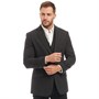 Onfire Herrer Tweed Blazer Mørk Grå
