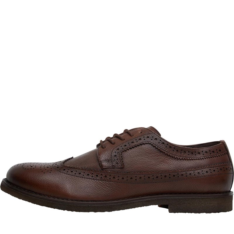 tumbled leather upper