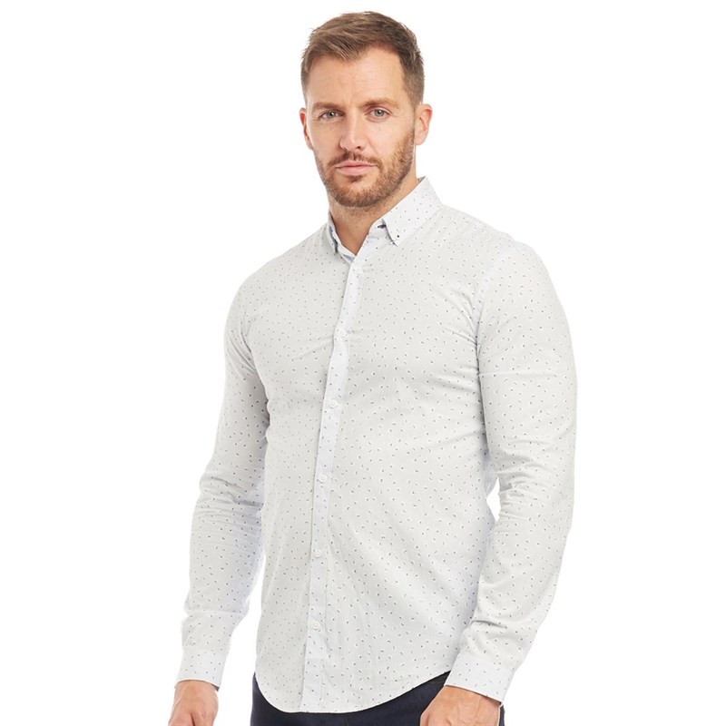 mens light blue slim fit shirt