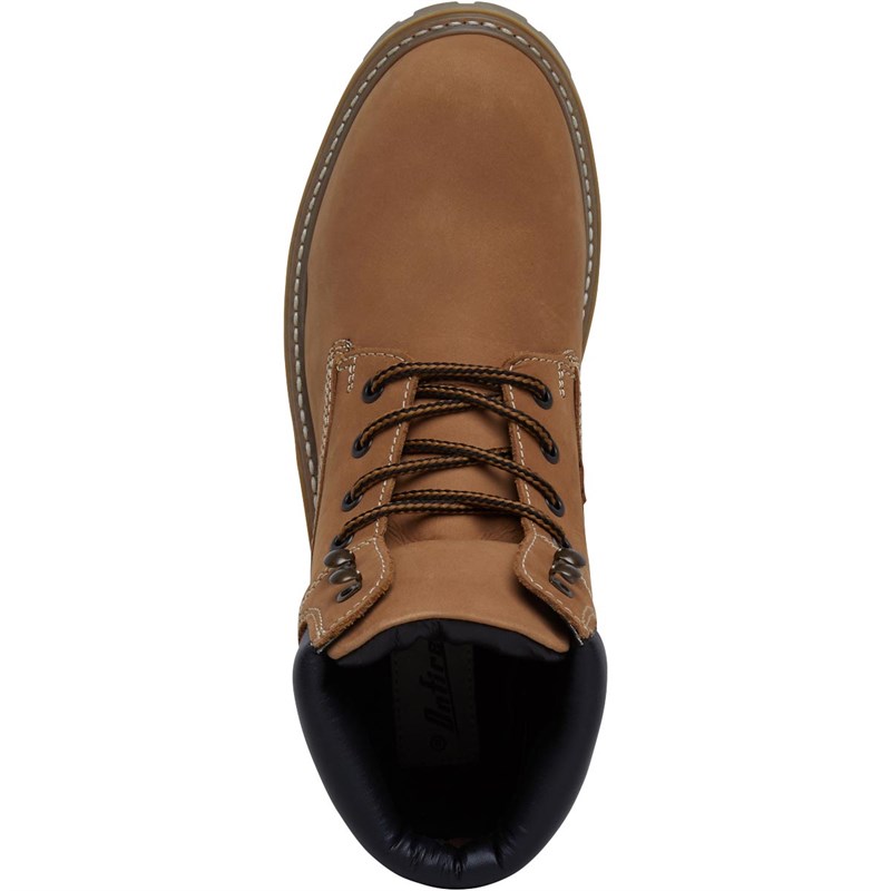 yellow leather boots mens
