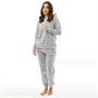 Onfire Dames Micro Lounge Set Loungewear Lichtgrijs