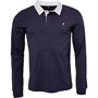 Onfire Polo à Manches Longues Plain Homme Bleu Marine