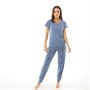 Onfire Womens Pyjama Set Denim Marl