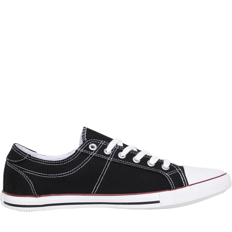 Onfire Heren Vulcanised Canvas en gympen Zwart