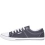 Onfire Heren Vulcanised Canvas en gympen Gemeleerd Donkergrijs