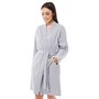 Onfire Robes de Chambre Femme Gris Chiné