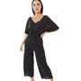 Onfire Womens Jumpsuit Polka Dot Print