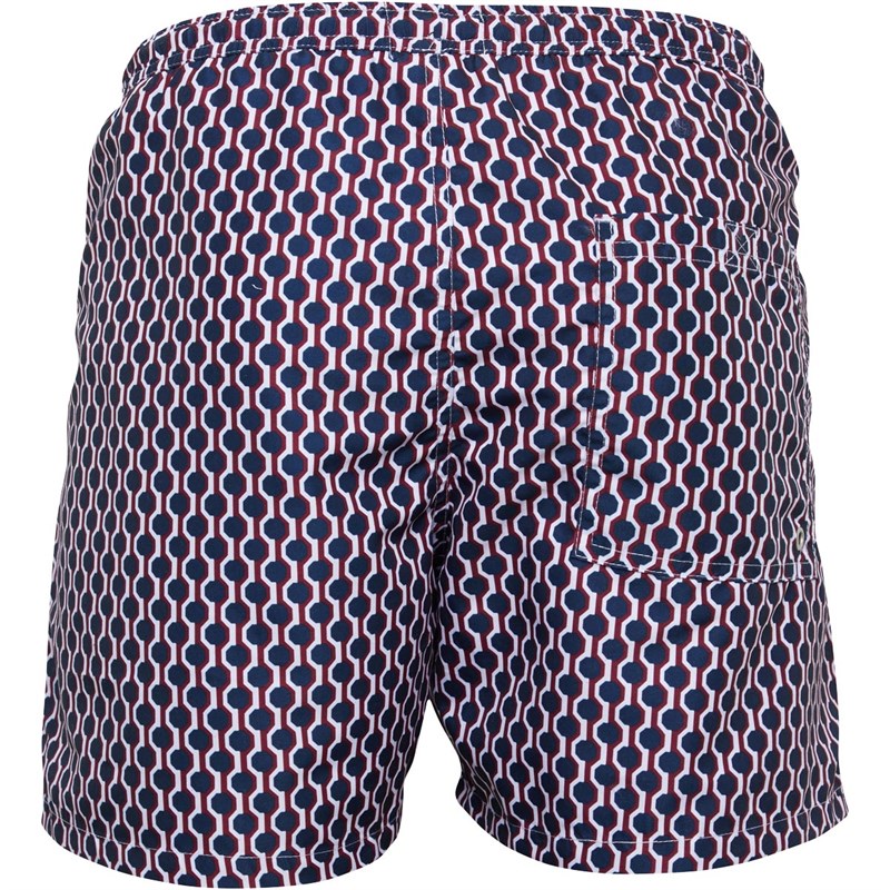 Onfire Mens SwimShorts Red/Navy