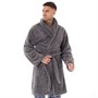 Onfire Robes de Chambre Wellsoft Shawl Collar Robe Homme Anthracite
