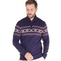 Onfire Pulls Fairisle Homme Bleu Marine