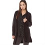 Onfire Womens Mid Length Cardi Black