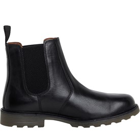 Buy Onfire Mens Leather Dealer Boots Black