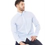 Onfire Chemises à Manches Longues Homme Bleu