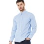 Onfire Chemises à Manches Longues Homme Bleu