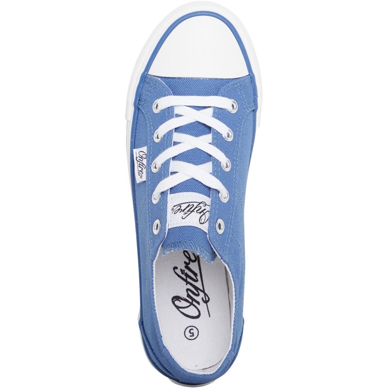 Onfire Womens Vulcanised Canvas Pump Blue