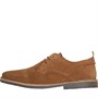 Onfire Mens Suede Lace-Up Shoes Tan